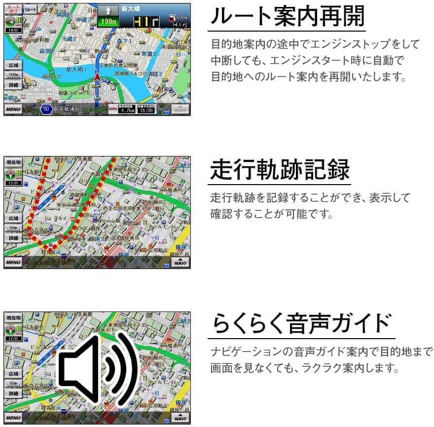 Amazon.co.jp: 2026年度版地図搭載 7インチ ポータブルナビ るるぶ